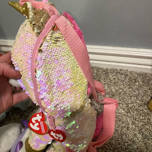 Unicorn Beanie Boo set - Picture 4 of 5